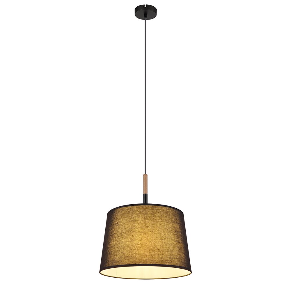 Globo TL Pendant Light Ecru Black 21629H Illumination Co Uk