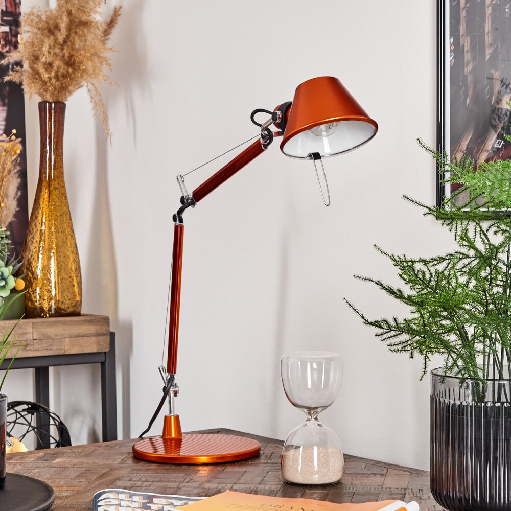 Artemide TOLOMEO MICRO Lampada da Tavolo Arancione A011860