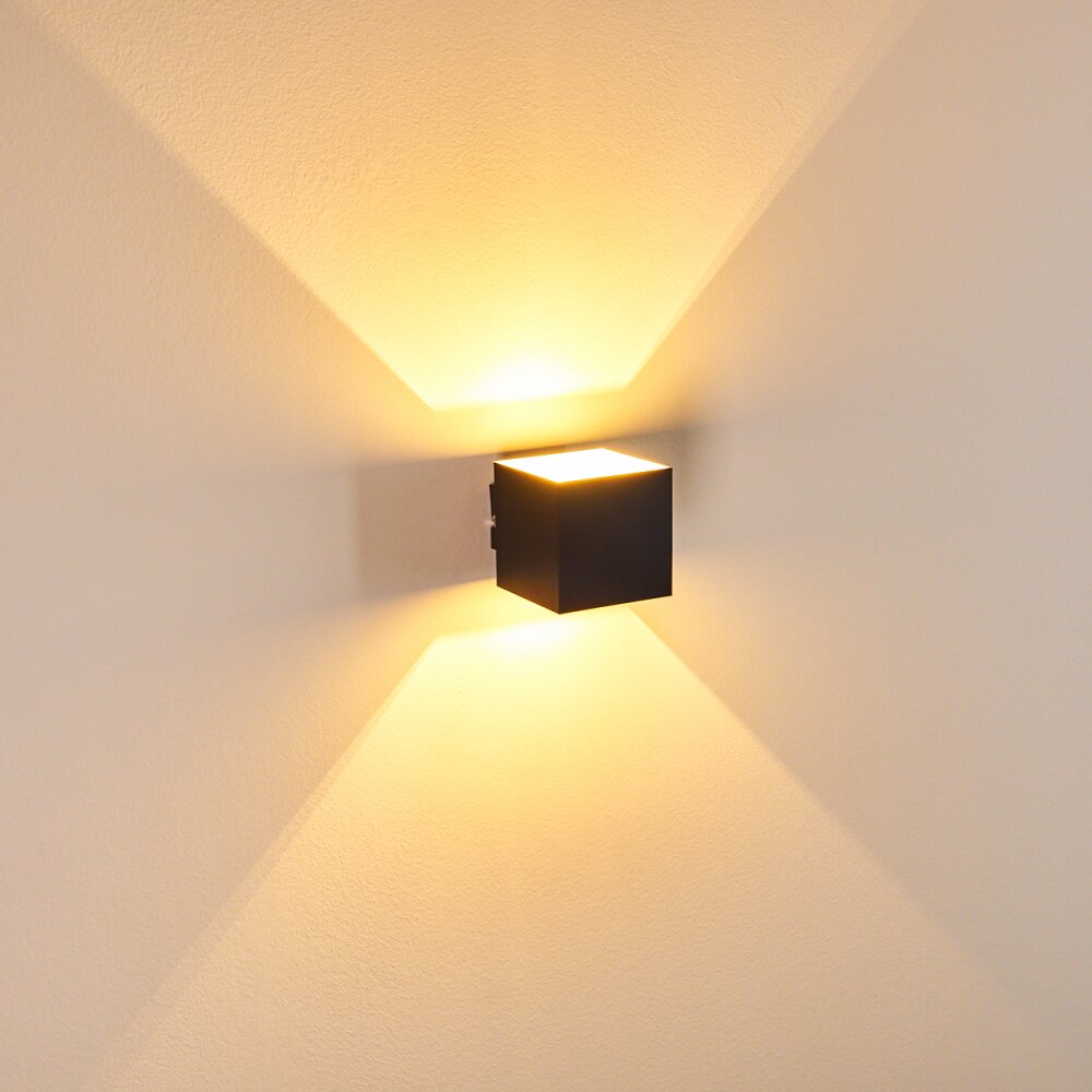 Varco Wall Light black, 1-light source