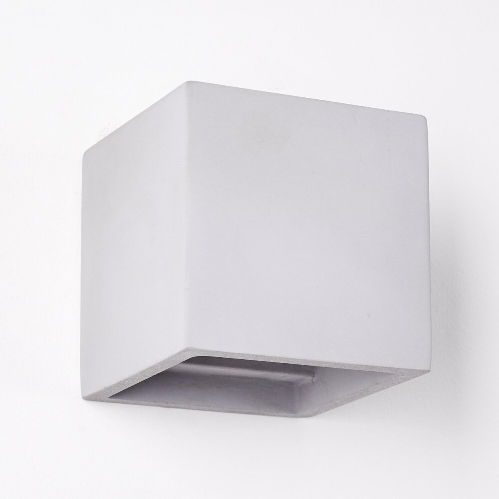 BRASLO Wall Light grey, 1-light source