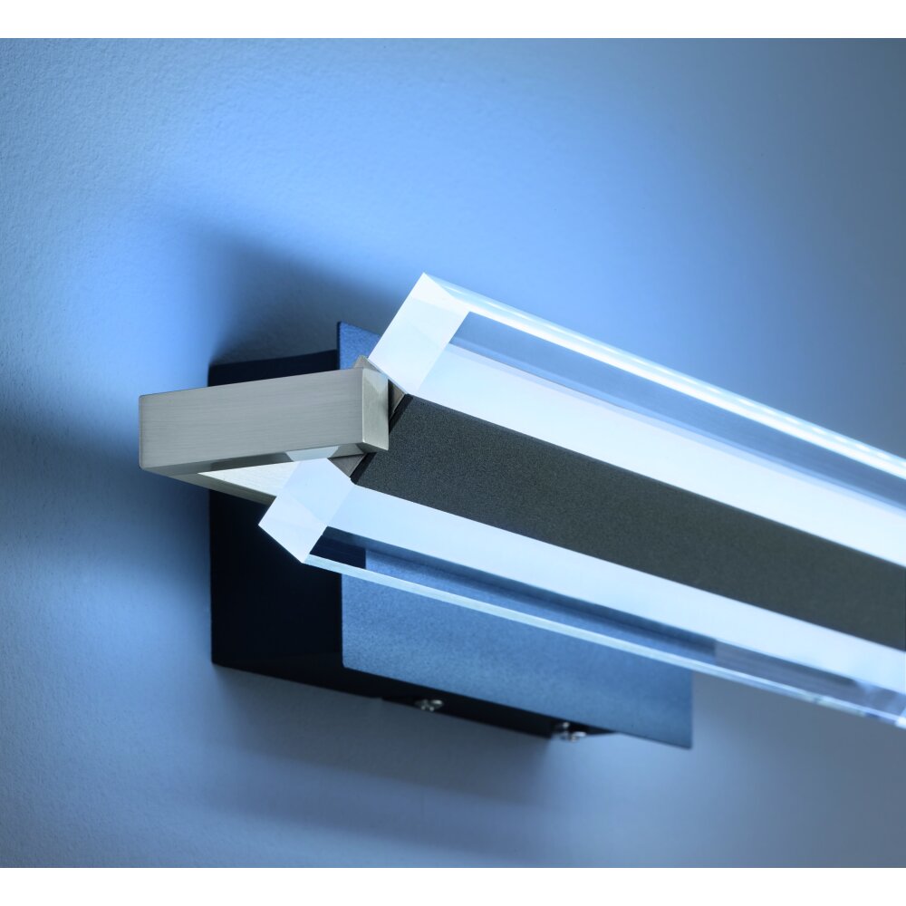 Fischer & Honsel  PAROS TW Wall Light LED black, 1-light source