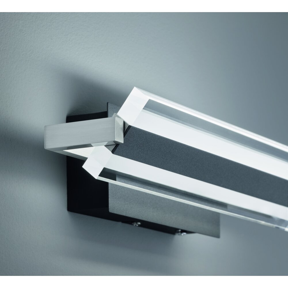 Fischer & Honsel  PAROS TW Wall Light LED black, 1-light source