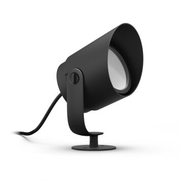 Philips Lights Spot garden spotlight LED black, 1-light source, Colour changer