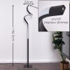 PITASCH Floor Lamp LED black, 1-light source