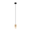 Eglo TURIALDO Pendant Light brown, black, 1-light source