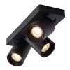 Lucide NIGEL ceiling spotlight LED black, 3-light sources