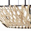 Brilliant TEMPLO Pendant Light brown, black, 1-light source