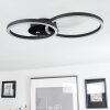 MALANJE Ceiling Light LED black, 2-light sources