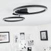 MALANJE Ceiling Light LED black, 2-light sources