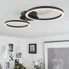 MALANJE Ceiling Light LED black, 2-light sources