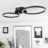 MALANJE Ceiling Light LED black, 2-light sources