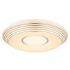 Globo PILLO Ceiling Light LED white, 1-light source, Remote control