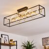 PERICOS Ceiling Light LED gold, black, 4-light sources