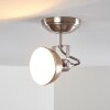 TINA ceiling light matt nickel, 1-light source