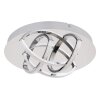 Globo KEANA Ceiling Light LED chrome, 1-light source