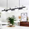 Gibraltar Pendant Light black, 4-light sources