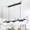 Gibraltar Pendant Light black, 4-light sources