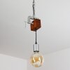 Hautahi Pendant Light grey, Dark wood, 1-light source