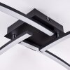 Aringa Ceiling Light LED black, 1-light source