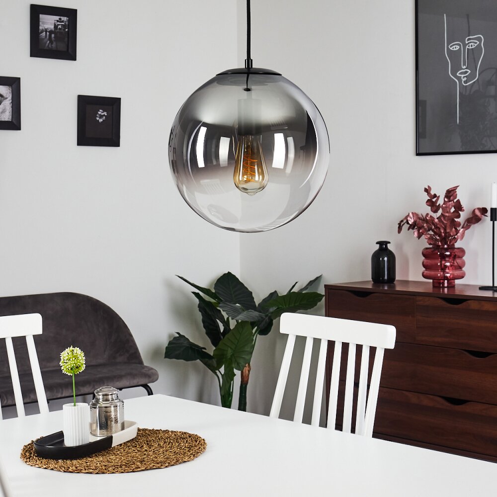Ahanga Pendant Light black, 1-light source