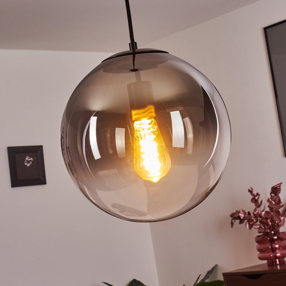 Ahanga Pendant Light black, 1-light source