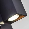 Karaka Ceiling Light black, 6-light sources