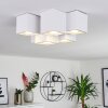 Karaka Ceiling Light white, 6-light sources