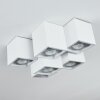 Karaka Ceiling Light white, 6-light sources