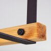 Maladera Ceiling Light Light wood, rust-coloured, black, 1-light source