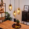 Kintore Pendant Light black, 3-light sources