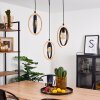 Kintore Pendant Light black, 3-light sources