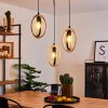 Kintore Pendant Light black, 3-light sources