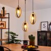 Kintore Pendant Light black, 3-light sources