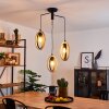 Kintore Pendant Light black, 3-light sources