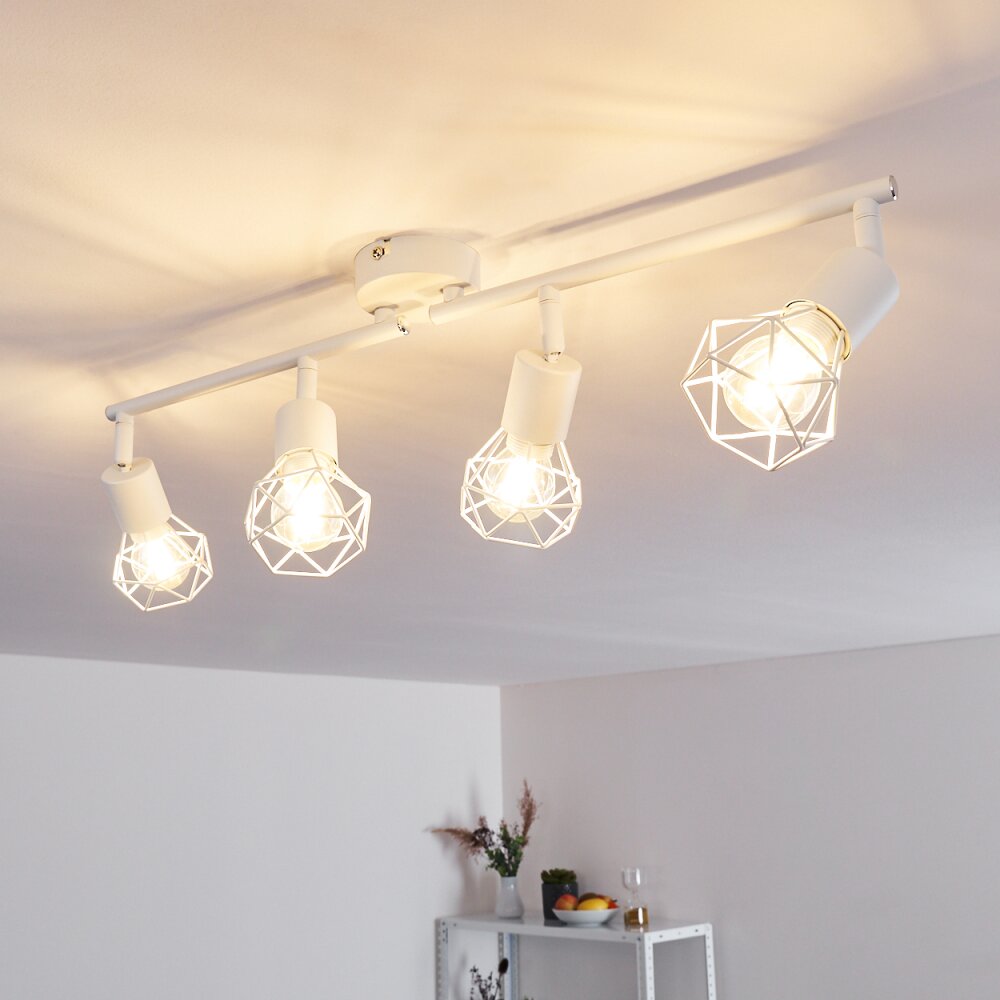 Baripada Ceiling Light white, 4-light sources