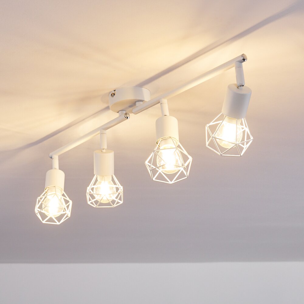 Baripada Ceiling Light white, 4-light sources