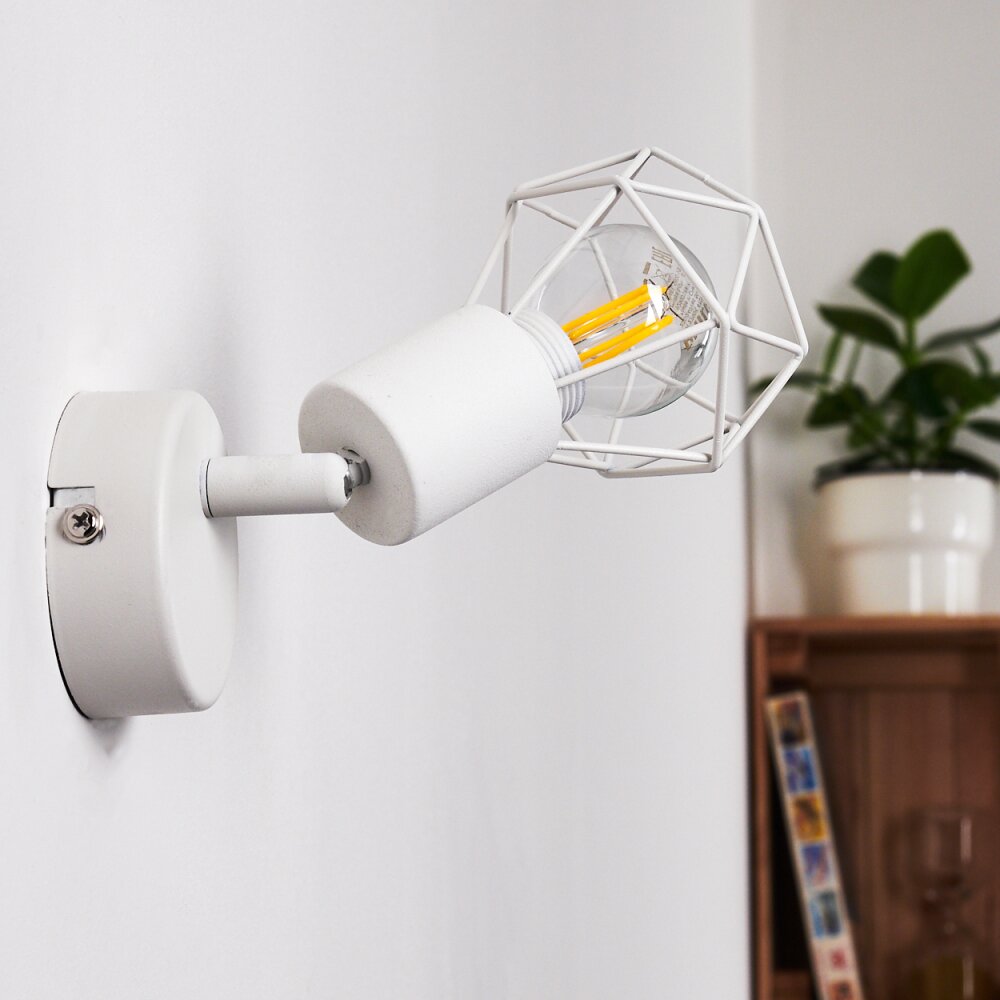 Baripada Wall Light white, 1-light source