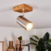 Zuoz Ceiling Light Light wood, 1-light source