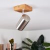 Zuoz Ceiling Light Light wood, 1-light source