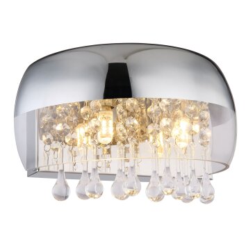 lampe miroir Morges LED Chrome H3458211