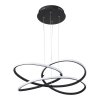 Globo PANDA Pendant Light LED black, 1-light source