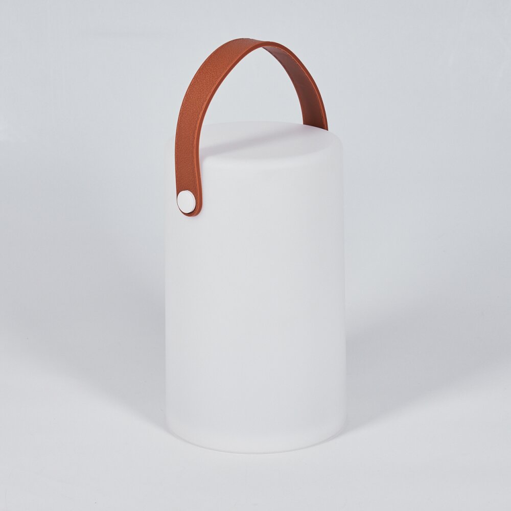 Tacuala Table lamp LED brown, white, 1-light source, Colour changer