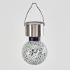 Solar light Ledoux stainless steel, 1-light source