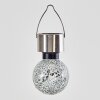 Solar light Ledoux stainless steel, 1-light source