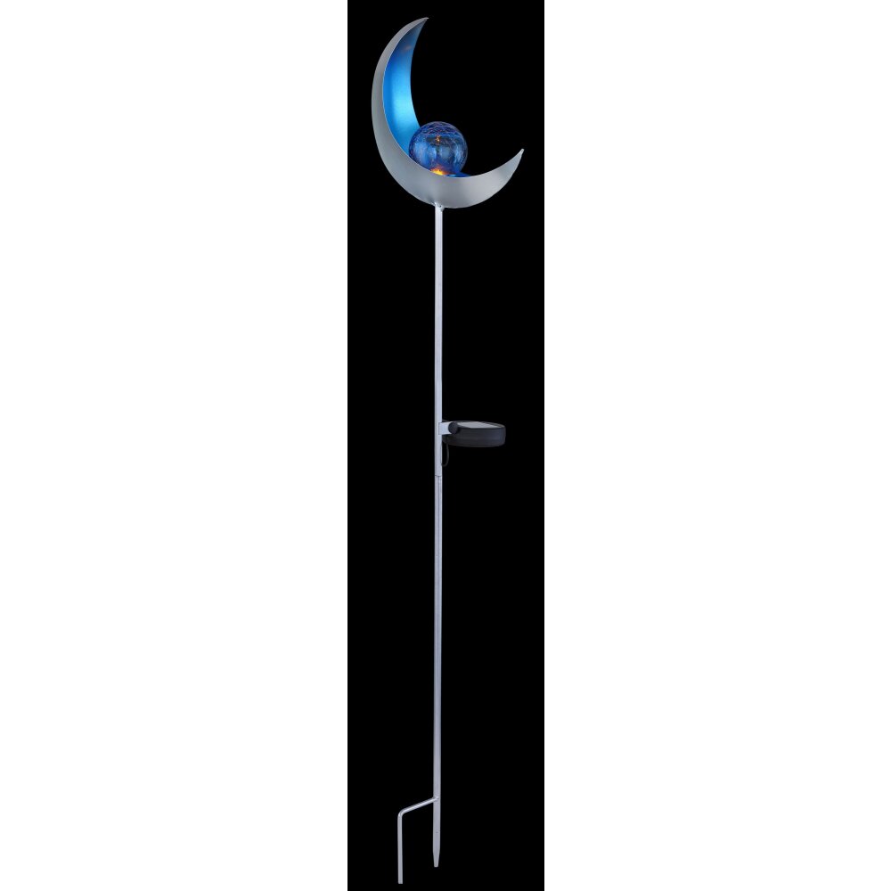 Globo solar light LED silver, 1-light source