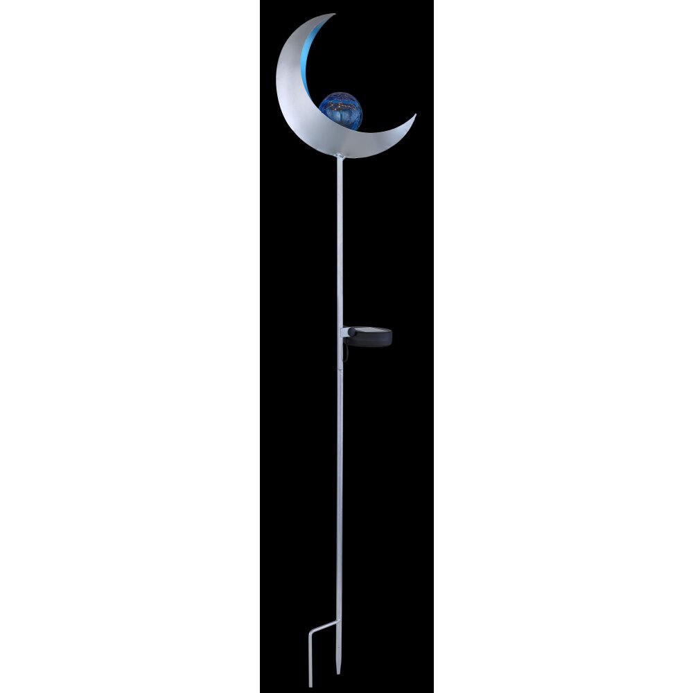 Globo solar light LED silver, 1-light source