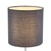 Globo SANNA Table lamp matt nickel, 1-light source