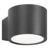 LCD 5076 Outdoor Wall Light black, 1-light source