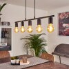 Tulla Pendant Light black, 5-light sources