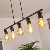 Tulla Pendant Light black, 5-light sources